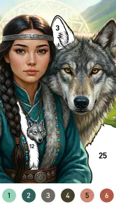 Nomad Color By Number Games screenshot