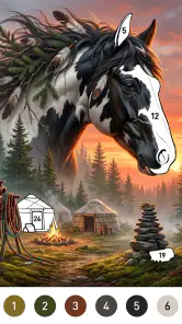 Nomad Color By Number Games screenshot