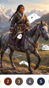 Nomad Color By Number Games screenshot