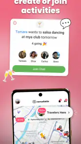 nomadtable: travel friends screenshot