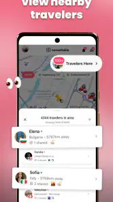 nomadtable: travel friends screenshot