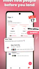 nomadtable: travel friends screenshot