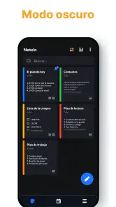 Notas, Bloc de notas - Notein screenshot