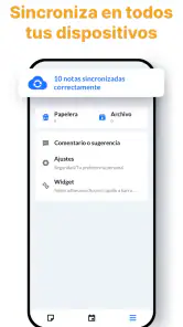 Notas, Bloc de notas - Notein screenshot