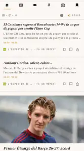 Noticias Cataluña - Diarios TV screenshot
