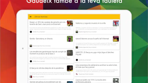 Noticias Cataluña - Diarios TV screenshot