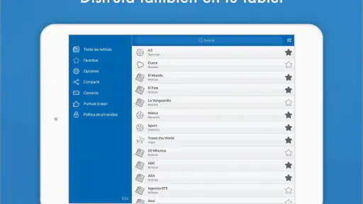 Noticias de España - Prensa screenshot