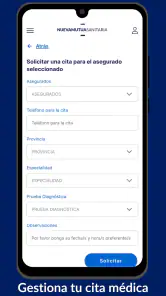 Nueva Mutua Sanitaria screenshot