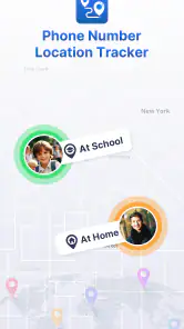 número de localizador GPS screenshot