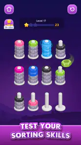 Nut Sort - Juegos de Ordenar screenshot