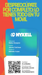 NYXELL - Entradas a discotecas screenshot