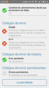 Obd Arny - ELM327 car scanner screenshot