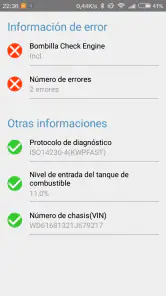 Obd Arny - ELM327 car scanner screenshot