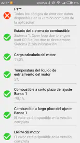 Obd Arny - ELM327 car scanner screenshot