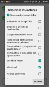 Obd Arny - ELM327 car scanner screenshot