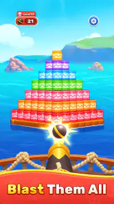 Ocean Block Shoot screenshot