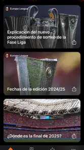Oficial UEFA Europa League screenshot