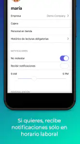 Ommnio - App para empleados screenshot