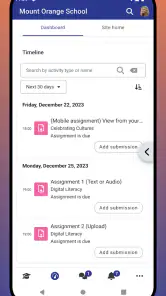 Open-LMS screenshot