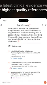 OpenEvidence screenshot