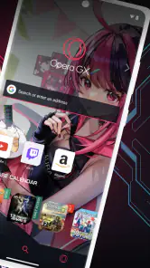 Opera GX: navegador gaming screenshot