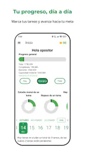 OpositApp screenshot