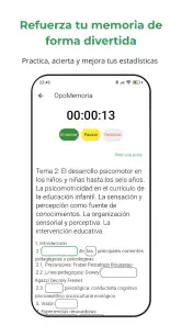 OpositApp screenshot