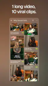 OpusClip - AI Video Clipping screenshot
