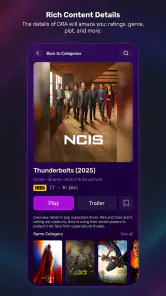 ORA IPTV Player screenshot