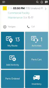 Oracle Field Service screenshot
