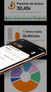 Orange Energía — Clientes screenshot