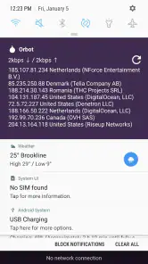 Orbot Proxy con Tor screenshot