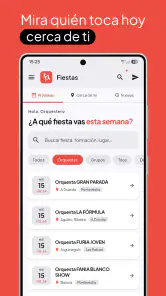 Orquestas de Galicia y Fiestas screenshot