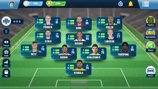 OSM 24/25 - Juego de fútbol screenshot