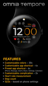 OT | Digital Watch Face 3 screenshot