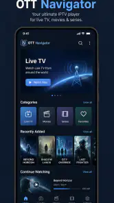 OTT Navigator IPTV screenshot