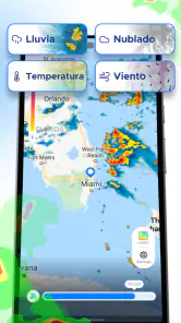 Overdrop - Tiempo y Radar screenshot