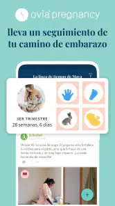 Ovia Calendario de embarazo screenshot