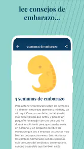 Ovia Calendario de embarazo screenshot