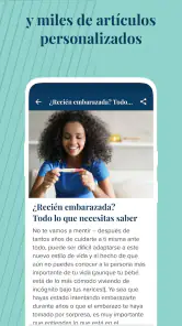 Ovia Calendario de embarazo screenshot