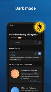 Oxford Dictionary screenshot