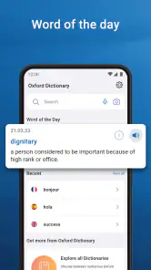 Oxford Dictionary screenshot