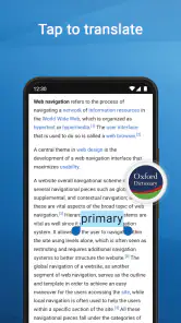 Oxford Dictionary screenshot