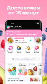 Ozon fresh screenshot