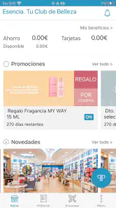 Paco Perfumerías ESENCIA screenshot