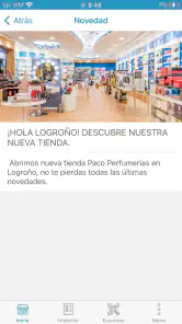 Paco Perfumerías ESENCIA screenshot