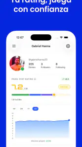 Padel Fast - Tu nivel de pádel screenshot