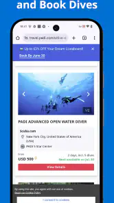 PADI screenshot