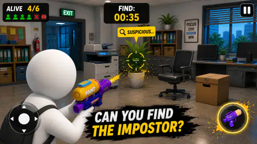 Paint Hide and Seek: Friends screenshot