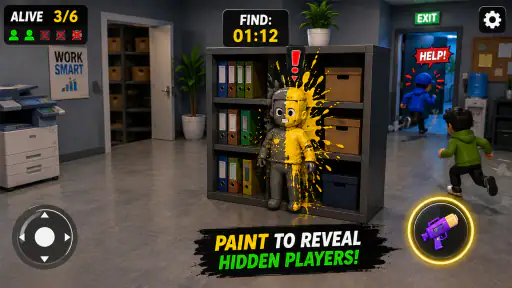 Paint Hide and Seek: Friends screenshot